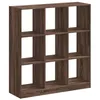 Image de vidaXL Bibliothèque chêne Marron 102x32x108 cm Bois d'ingénierie