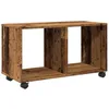Image de vidaXL Armoire à roulettes Vieux Bois 72x33x42,5 cm Bois d'ingénierie