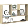 Image de vidaXL Étagère murale chêne sonoma 99x15x60 cm bois d'ingénierie