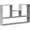 Image de vidaXL Étagère Murale Gris béton 99x15x60 cm Bois d'ingénierie