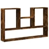 Image de vidaXL Étagère Murale chêne fumé 99x15x60 cm Bois d'ingénierie