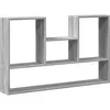 Image de vidaXL Étagère Murale Sonoma Gris 99x15x60 cm Bois ingénierie