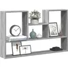 Image de vidaXL Étagère murale sonoma gris 99x15x60 cm bois ingénierie