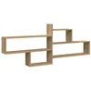 Image de vidaXL Étagère Murale chêne Artisanal 167,5x18x68 cm Bois ingénierie