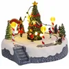 Image de vidaXL Décoration de Village de Noël Multicolore 22 x 21.5 x 17 cm, Déco de Salon, Affichage de Noël Moderne, Éléments décoratifs, Village de Noël, Ornement saisonnier, Décoration intérieure