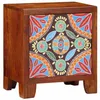 Image de vidaXL Table de Chevet 40x30x45 cm Bois d'acacia Massif, Armoire de Chevet, Armoire de lit, Table d'appoint pour Chambre à Coucher, Table de Nuit
