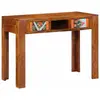 Image de vidaXL Bureau d'écriture avec tiroir Marron 100 x 50 x 75 cm