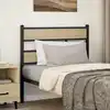 Image de vidaXL Tête de lit de remplacement chêne sonoma 90 cm fer et bois d’ingénierie