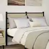 Image de vidaXL Tête de lit de remplacement chêne sonoma 120 cm fer et bois d’ingénierie