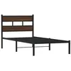 Image de vidaXL Cadre de lit sans Matelas avec tête de lit 107x203 cm