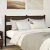 Image de vidaXL Tête de lit de remplacement chêne marron 160 cm acier et bois d'ingénierie