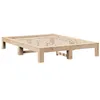 Image de vidaXL Cadre de lit sans Matelas 140x200 cm Bois Massif de pin