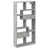 Image de vidaXL Armoire Murale Gris béton 50x15x100 cm Bois d'ingénierie, Armoire Murale Flottante, étagère Murale, vitrine Murale, Meuble TV Mural