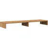 Image de vidaXL Support de moniteur chêne artisanal 100x27x10cm bois ingénierie, support de moniteur pour bureau, étagère de moniteur, support de moniteur d'ordinateur