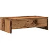 Image de vidaXL Support de Moniteur avec tiroirs Vieux Bois Bois d'ingénierie, Support d'écran, étagère de Moniteur, Base de Moniteur