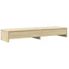 Image de vidaXL Support d'écran avec tiroirs Chêne Sonoma 100 x 27 x 15 cm Bois d'ingénierie