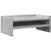 Image de vidaXL Support de Moniteur Sonoma Gris 42x24x16 cm Bois d'ingénierie, Support d'écran, étagère de Moniteur, Base de Moniteur