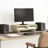 Image de vidaXL Support de moniteur chêne sonoma 50x27x15 cm bois d'ingénierie