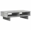 Image de vidaXL Support de moniteur gris béton 50x27x15 cm bois d'ingénierie, support de moniteur pour bureau, étagère de moniteur, support de moniteur d'ordinateur