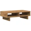 Image de vidaXL Support de moniteur chêne artisanal 50x27x15 cm bois ingénierie, support de moniteur pour bureau, étagère de moniteur, support de moniteur d'ordinateur