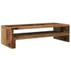 Image de vidaXL Support de moniteur vieux bois 54x22x15 cm bois d'ingénierie, support de moniteur pour bureau, étagère de moniteur, support de moniteur d'ordinateur
