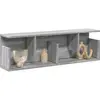 Image de vidaXL Armoire murale 100x20x30 cm sonoma gris bois d'ingénierie