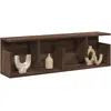 Image de vidaXL Armoire murale 100x20x30 cm chêne marron bois d'ingénierie