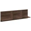 Image de vidaXL Armoire Murale 100x16,5x30 cm chêne Marron Bois d'ingénierie, Armoire Murale Flottante, étagère Murale, vitrine Murale, Meuble TV Mural