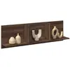 Image de vidaXL Armoire murale 100x16,5x30 cm chêne marron bois d'ingénierie