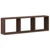 Image de vidaXL Armoire Murale 100x16x30 cm chêne Marron Bois d'ingénierie