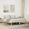 Image de vidaXL Cadre de lit extra long sans matelas 160x210 cm bois massif pin