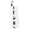Image de vidaXL Armoire d'apothicaire blanche 30 x 41 x 144,5 cm Bois d'ingénierie