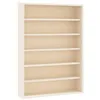 Image de vidaXL Vitrine de Collection en Bois avec 6 étagères 40x8,5x55 cm