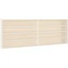 Image de vidaXL Vitrine de Collection en Bois avec Portes 100x8,5x37 cm