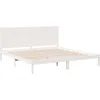 Image de vidaXL Cadre de lit Extra Long sans Matelas 200x220 cm Bois Massif