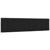 Image de vidaXL Coussin de tête de lit Hanko Noir 200 cm Tissu