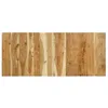 Image de Tête de lit 120 cm en bois d'acacia massif de vidaXL, panneau de tête de lit industriel avec soutien du dos et montage mural