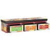 Image de vidaXL Meuble TV Multicolore 100 x 30 x 24 cm Bois de manguier Massif, Meuble TV Moderne, Rangement rectangulaire, Meuble Mural en Bois de Mangue, Design Gain de Place