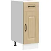 Image de vidaXL Armoire de Cuisine Kalmar chêne Sonoma Bois d'ingénierie, Meuble Bas d'évier, Meuble Bas de Cuisine avec tiroir, Meuble Bas de Cuisine avec Porte
