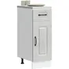 Image de vidaXL Armoire de cuisine Kalmar gris béton bois d'ingénierie