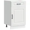 Image de vidaXL Armoire de Cuisine Kalmar Blanc Bois d ingénierie