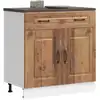 Image de vidaXL Armoire de cuisine Kalmar vieux bois bois d'ingénierie