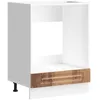Image de vidaXL Armoire à Four Kalmar Vieux Bois Bois d'ingénierie, unité de Four, Armoire de Four de Cuisine, unité de Base de Four, unité de Four de Cuisine