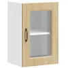 Image de vidaXL Armoire Murale de Cuisine avec Porte vitrée Kalmar en Bois d'ingénierie chêne Sonoma