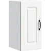 Image de vidaXL Armoire Murale de Cuisine Kalmar Blanc Bois d'ingénierie, Meuble Mural de Cuisine, Armoire pour Mur de Cuisine, Armoire Murale avec Porte