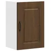 Image de vidaXL Armoire Murale de Cuisine Kalmar chêne Marron Bois d'ingénierie, Meuble Mural de Cuisine, Armoire pour Mur de Cuisine, Armoire Murale avec Portes