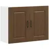 Image de vidaXL Armoire murale de cuisine Kalmar chêne marron bois d'ingénierie