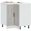 Image de vidaXL Armoire d'angle de cuisine Lucca sonoma gris bois d'ingénierie