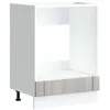 Image de vidaXL Armoire de Four Lucca Sonoma Gris Bois d'ingénierie, unité de Four, Armoire de Cuisine