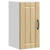 Image de vidaXL Armoire Murale de Cuisine Lucca chêne Sonoma Bois ingénierie, Meuble Mural de Cuisine, Armoire pour Mur de Cuisine, Armoire Murale avec Portes